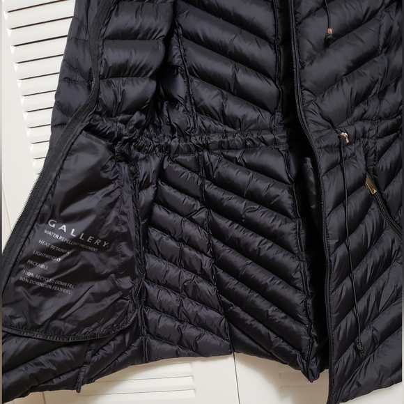 NWT Gallery Hooded Packable Down Puffer Jacket - Picture 4 of 10